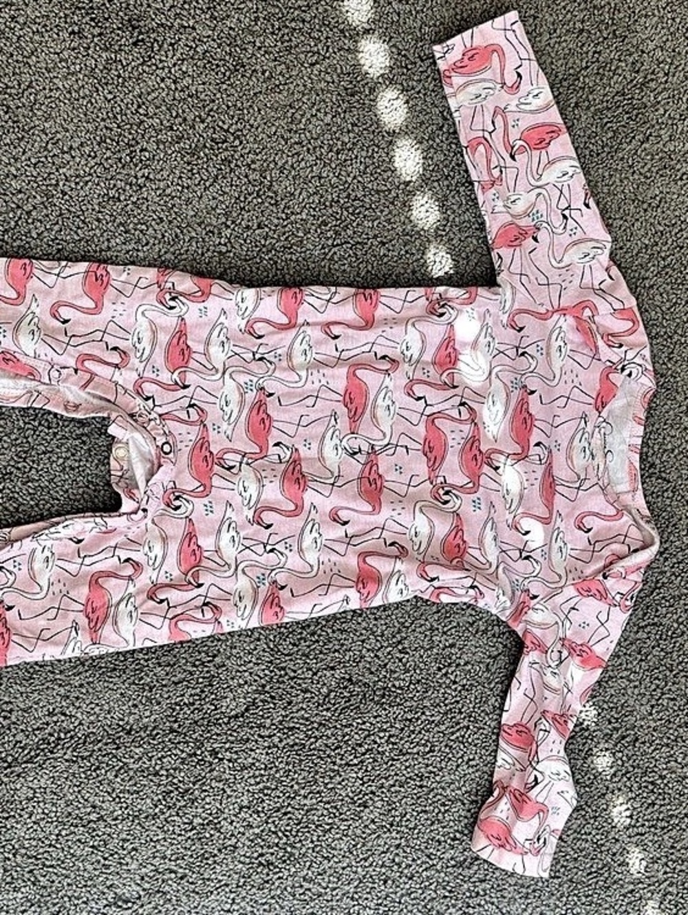 Jessica Simpson Pink Flamingo Print Baby 6/9M